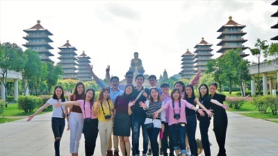 The professors and students from Chiang Mai University visited Fo Guang Shan Buddha Museum.