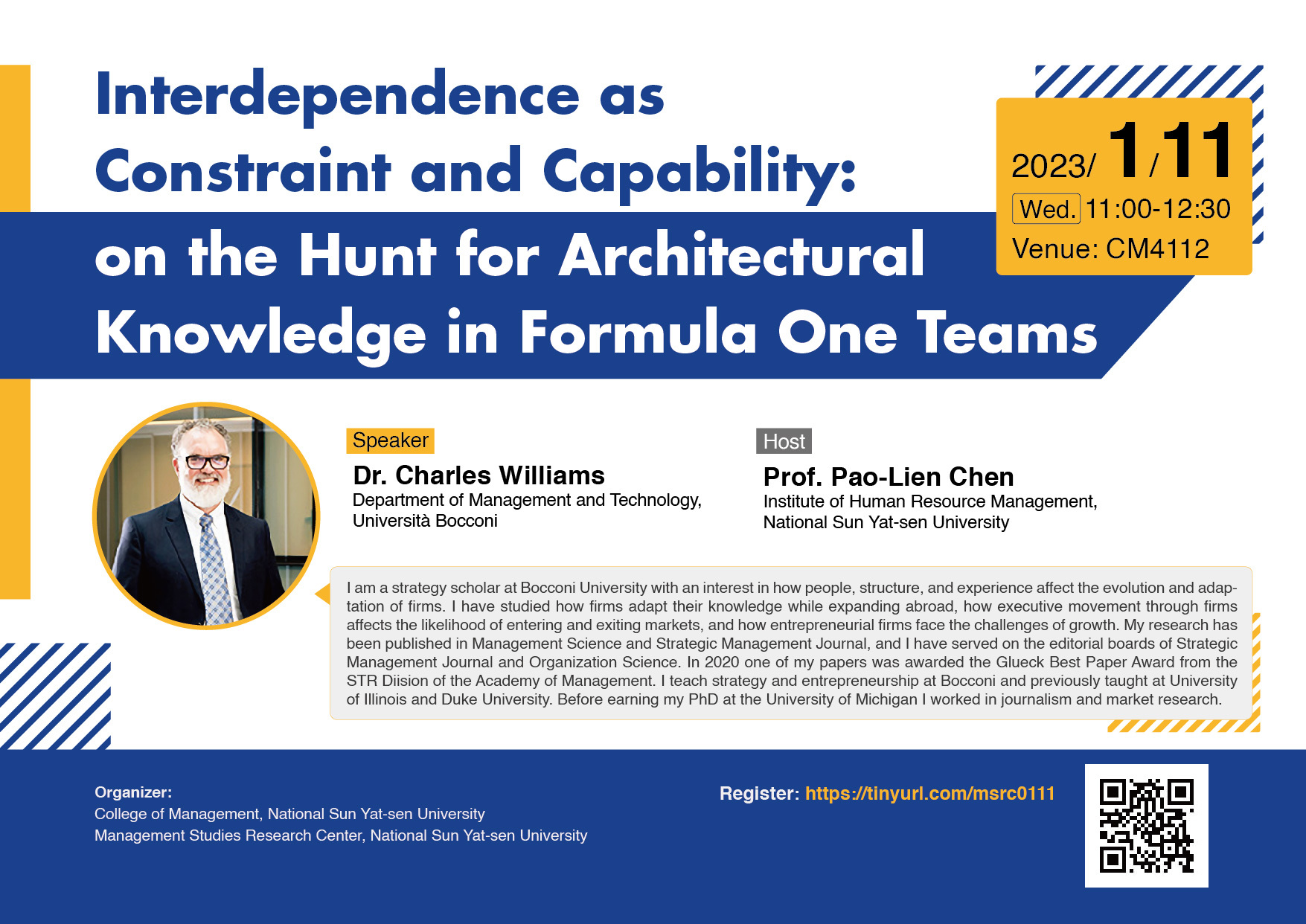 Interdependence as Constraint and Capability: on the Hunt for Architectural Knowledge in Formula One Teams