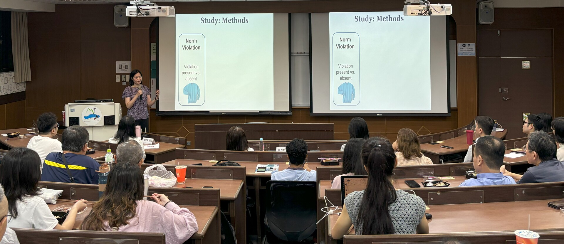 Dr Lin進行演講圖片