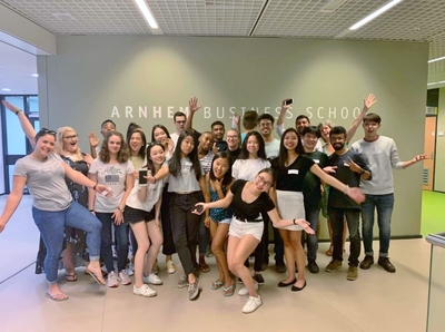 Summer program at Arnhem Business School gathered 24 students from 13 different countries