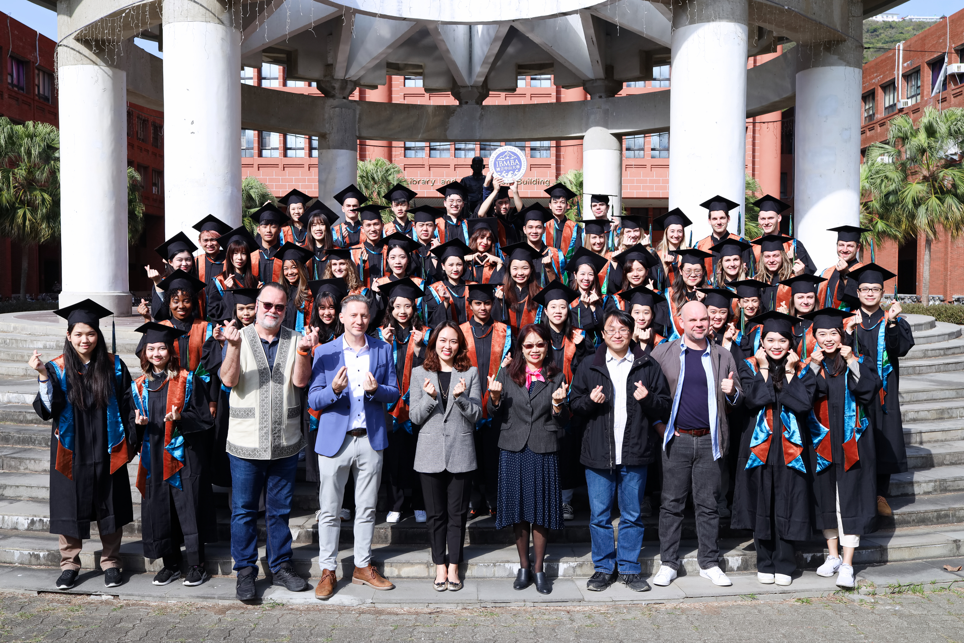 IBMBA graduates celebrate their proud moment at NSYSUImage