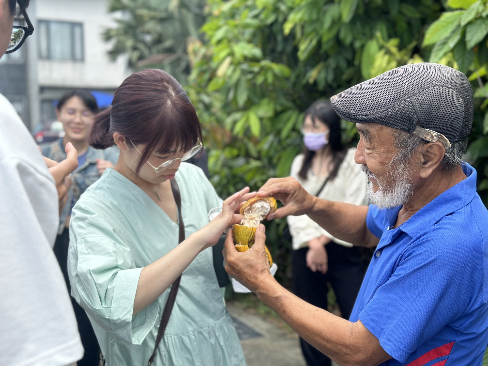 管院USR子計畫企管系課程學生向場域學習
