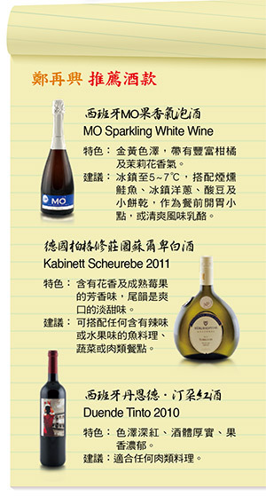 鄭再興推薦酒款圖片