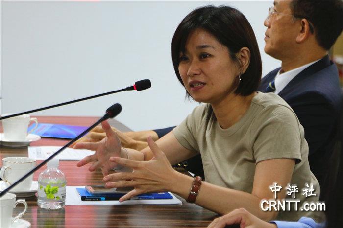 中山大學政治經濟學系教授辛翠玲（中評社圖片）圖片