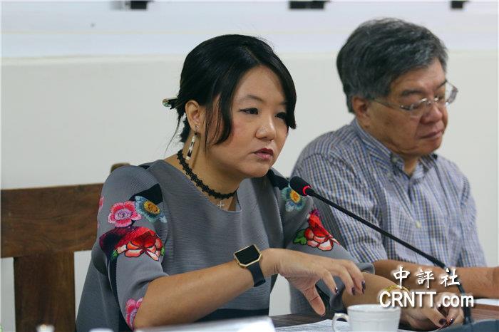 文藻外語大學國際事務學系副教授簡赫琳（中評社圖片）圖片