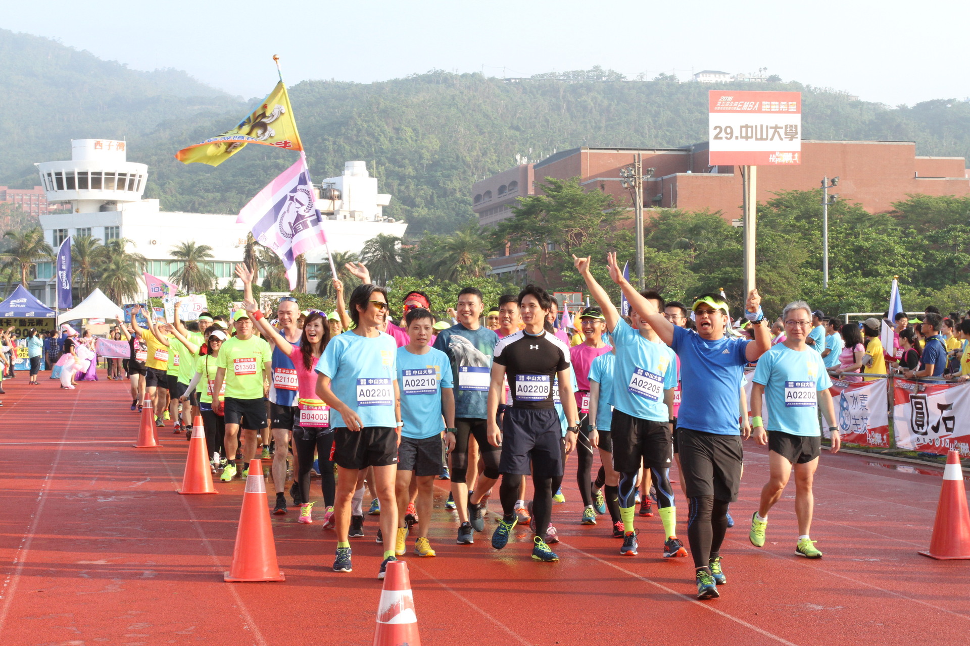 首度移師南臺灣中山大學  第五屆全國EMBA校園馬拉松落幕圖片