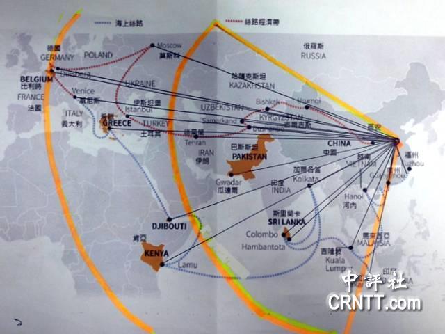 吳濟華表示，當一帶一路輻射版圖企及歐洲，促使歐洲轉向中亞與中國大陸市場時，就是世界經濟結構重整之時。（中評社 高易伸攝）圖片
