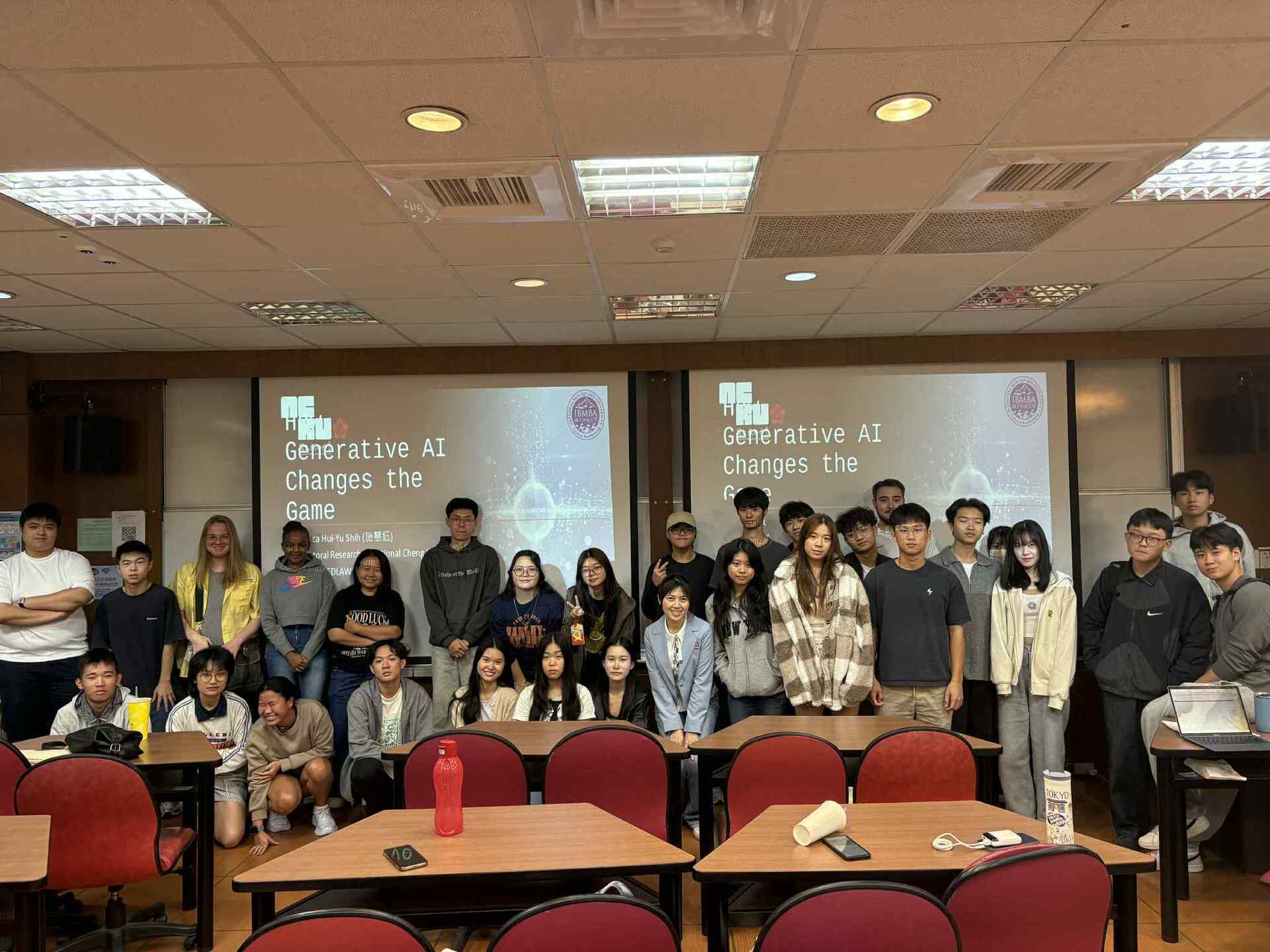 [IBBA] How Generative AI Shapes the Future: Insights from Dr. Hui-Yu Shih at NSYSUImage