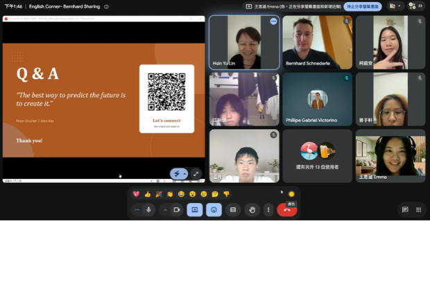 ​​​​​​​【英語學習角落】打造國際移動力！中山奧地利校友剖析全球專案管理實務與 5 大職涯成功心法圖片