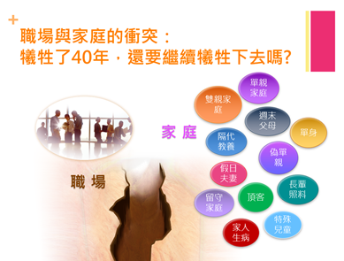 蔡淯鈴女士點出台灣女性所面對的職場與家庭衝突圖片