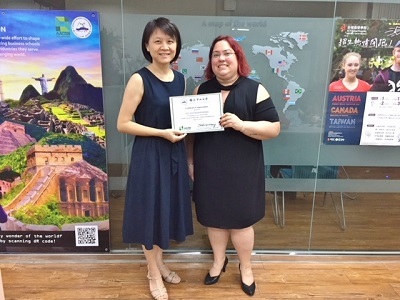 Associate professor Ayşın Paşamehmetoğlu(right) from Ozyegin University, TurkeyImage