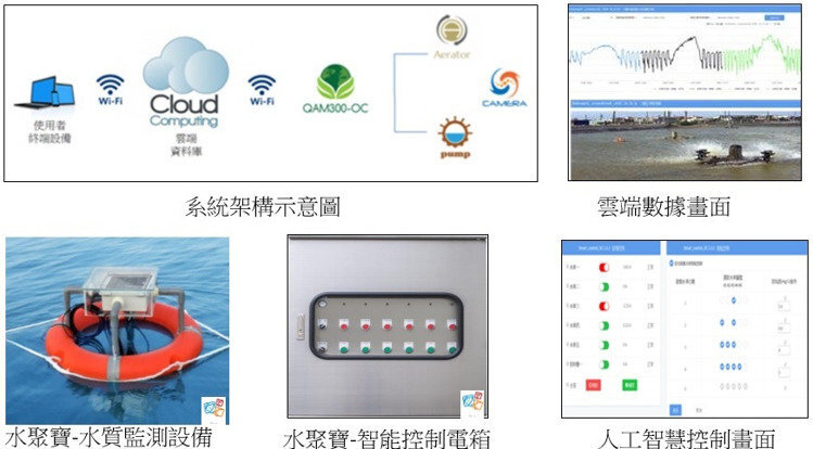 養殖漁業智慧聯網應用與數據。 寬緯科技／提供圖片
