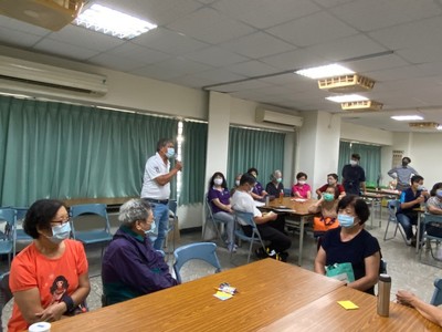 竹西里里長林金良致詞圖片