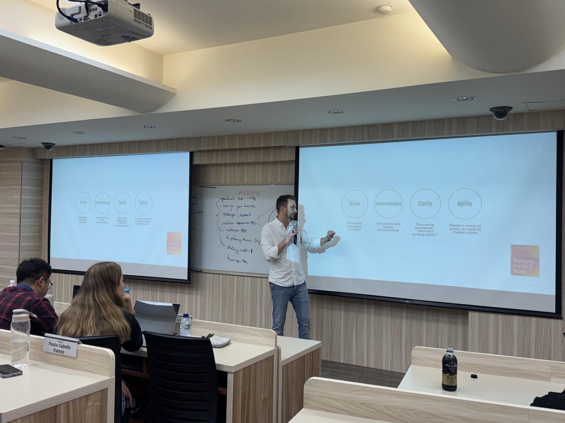 [ACT] From Business Planning to Pitching: Dr. Paul Čejka’s Guest Lectures in the ACT Global Program圖片