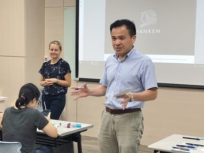 管院國際事務中心徐士傑主任開場圖片