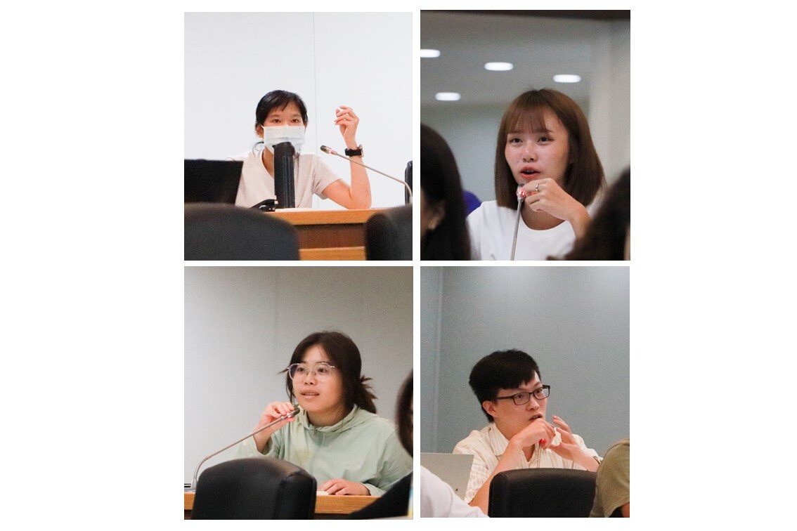 同學們積極提問