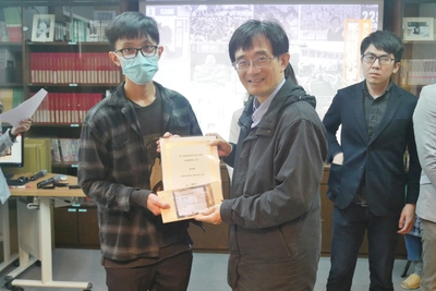 【企管系】廖健博獲鄭南榕研究論文獎佳作圖片