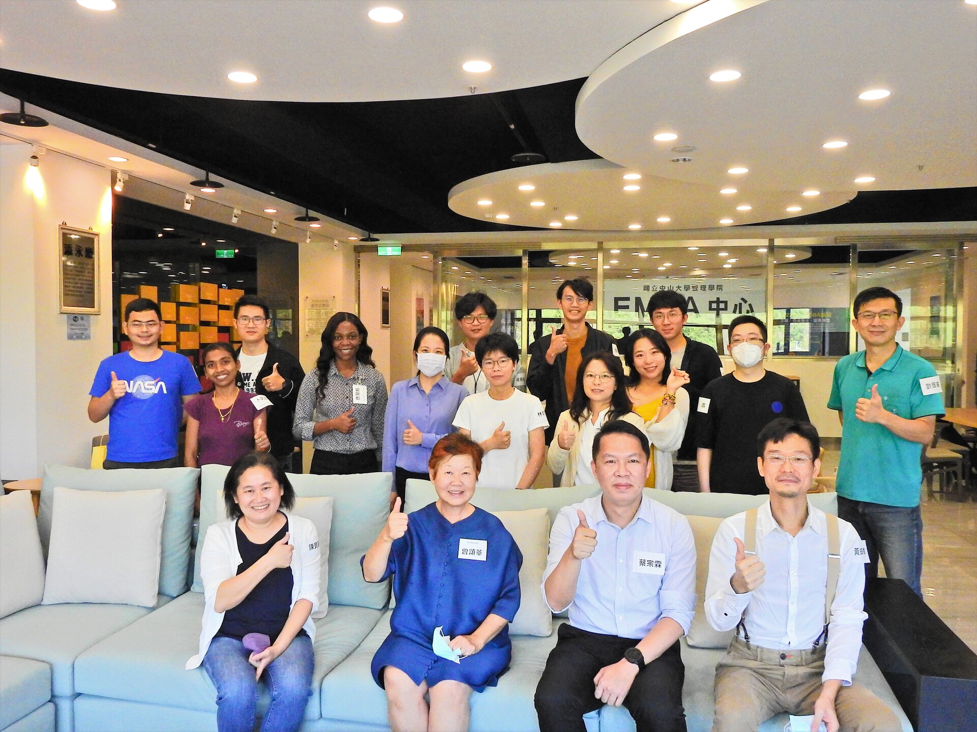 Group photo of the College of Management 2022 Doctoral Reception