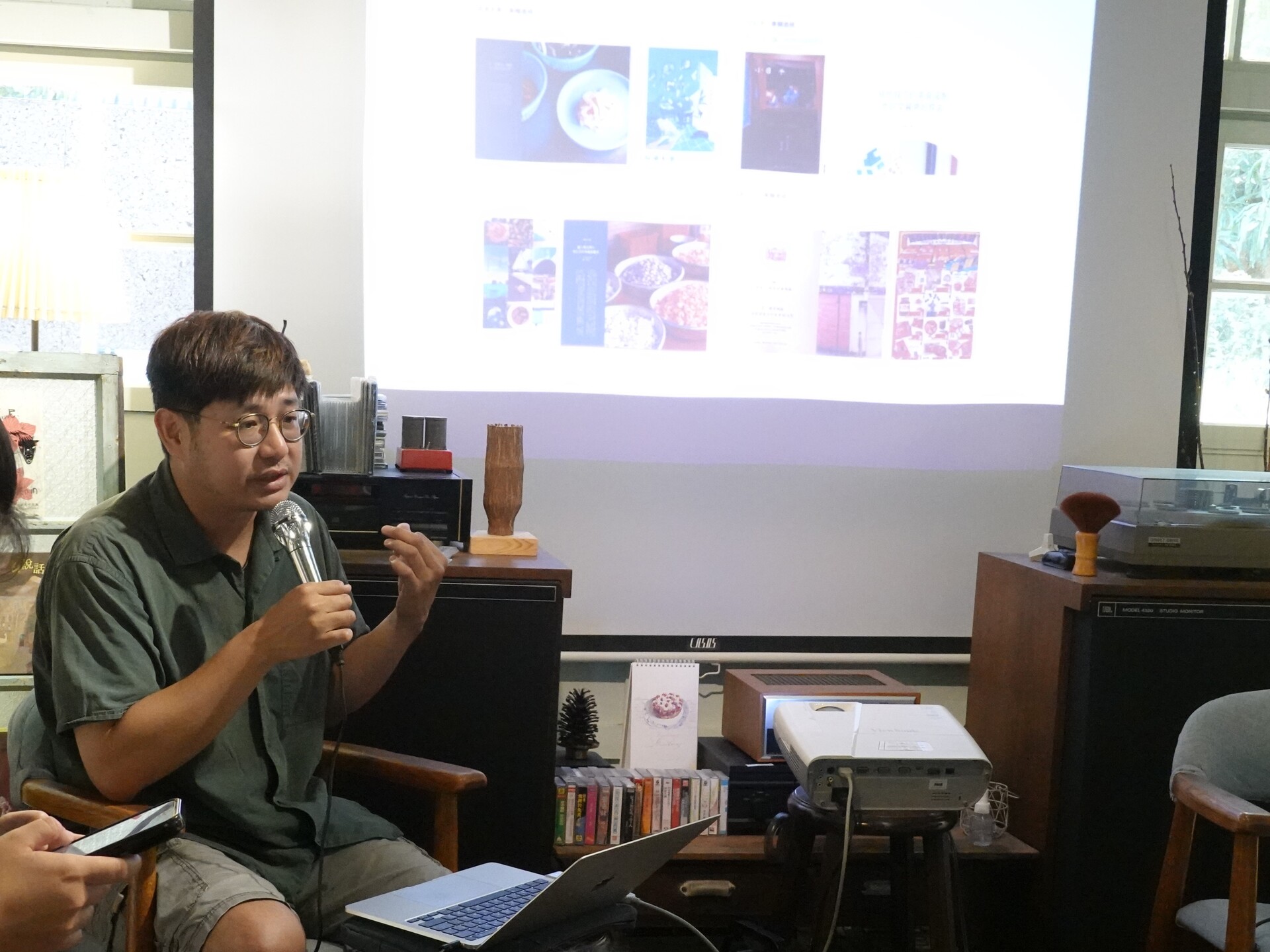 頭分埔文化工作室負責人徐孝晴分享返鄉創業的心路歷程