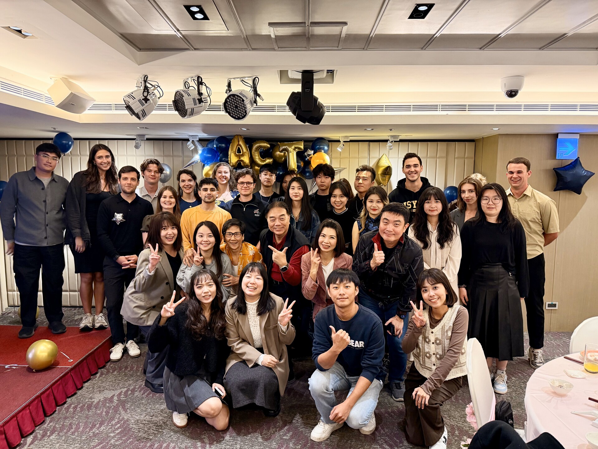 ACT台灣模組閉幕晚宴大合照圖片