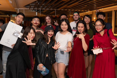 IBMBA and GHRM MBA students enjoyed the Halloween Event