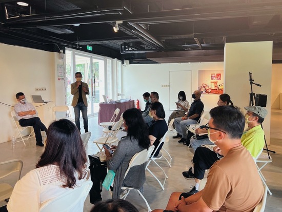 中山大學社發中心陳志維資深經理分享2021年中山大學「藝企公益」專案執行經驗圖片