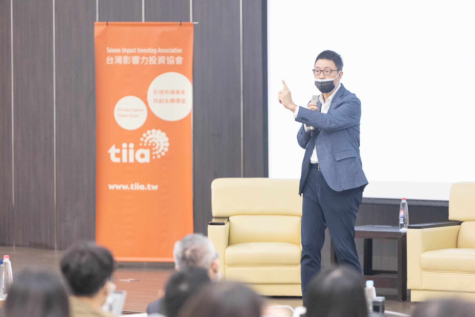 Keynote speech by CEO of Taiwan Impact Investing Association Tao-kuei Wu