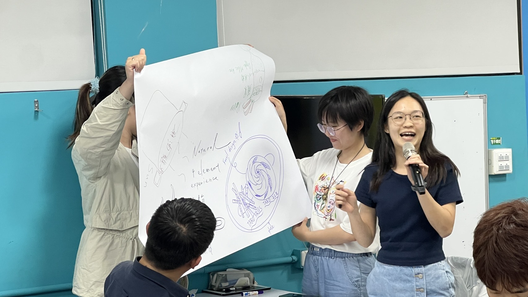 同學展現小組成果