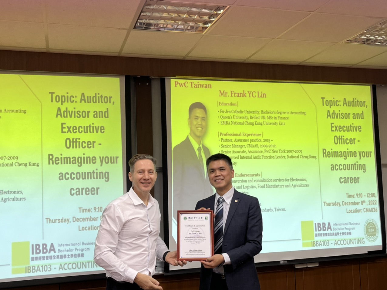 【IBBA】SPEECH-Auditor, Advisor and Executive Officer - Reimagine Your Accounting CareerImage