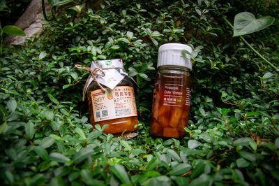 農友自釀果醋、鳳梨醬,經屏科大檢驗無添加防腐劑