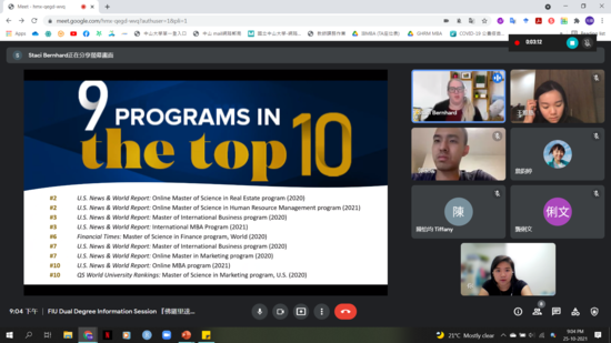 Stacy shares FIU’s program rankingsImage