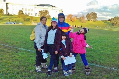 Dr. Kim Choy Chung with his familyImage