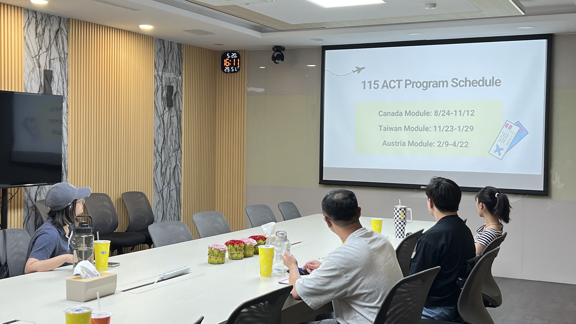 ACT行前說明會圖片