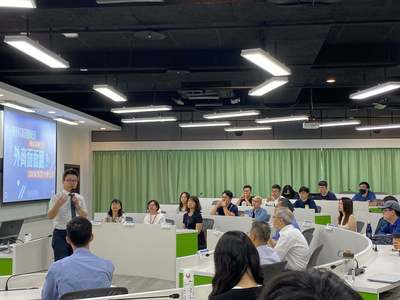 【職涯】花旗銀行人力資源資深副總裁蔡明慶職涯講座分享圖片
