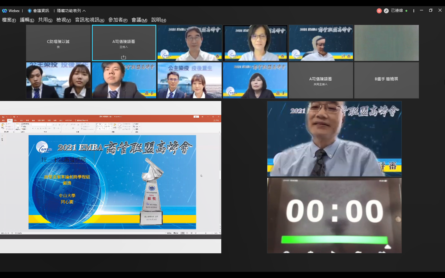「商管盃個案論劍競賽跨學程組」奪銀獎圖片
