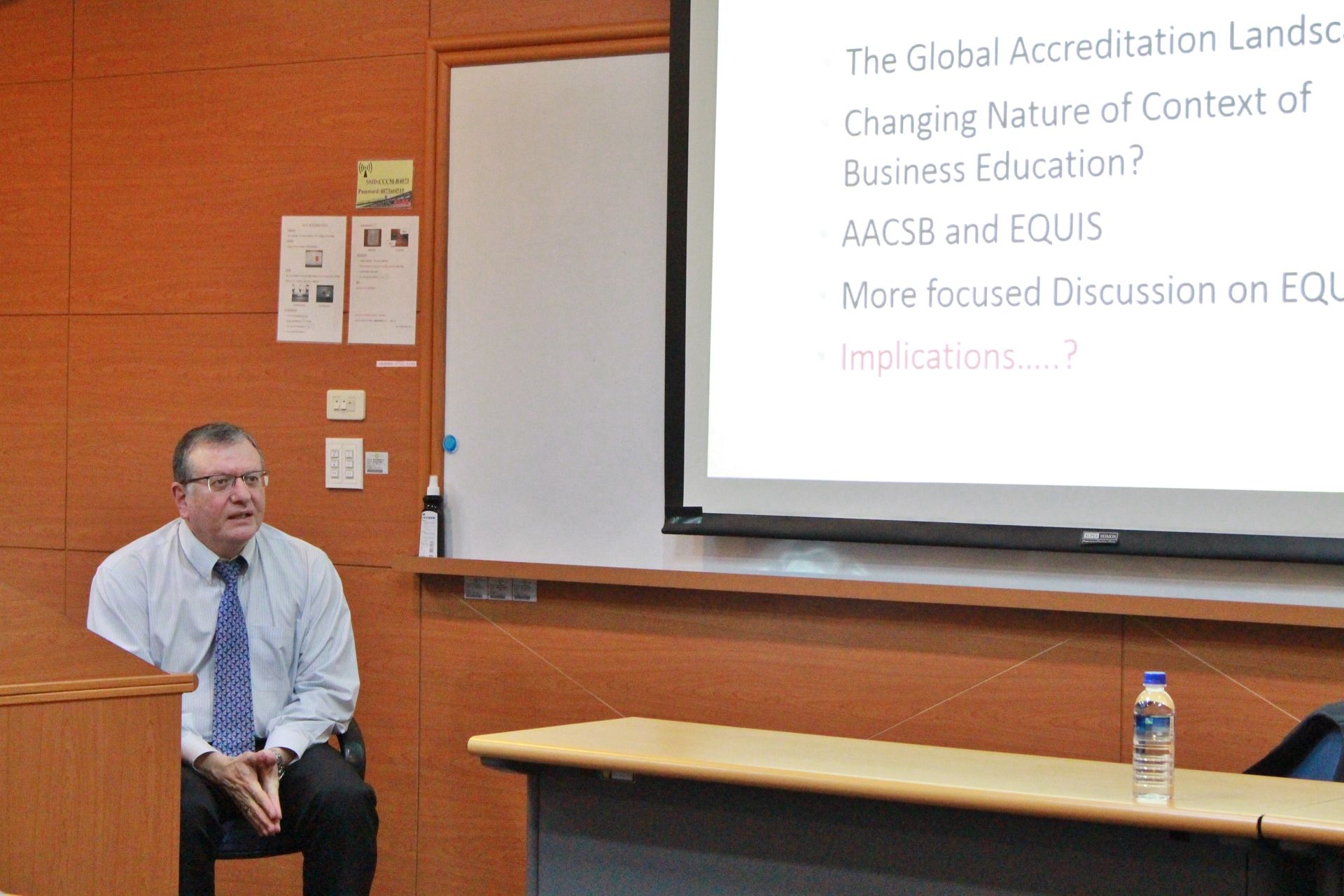 Dr. Ali Dastmalchian：Trend of Business Education Accreditation圖片