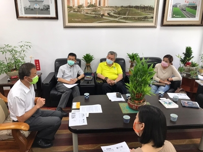 啟動岡山計畫　中山偕企業拜會高市岡山區長 (中山新聞)圖片