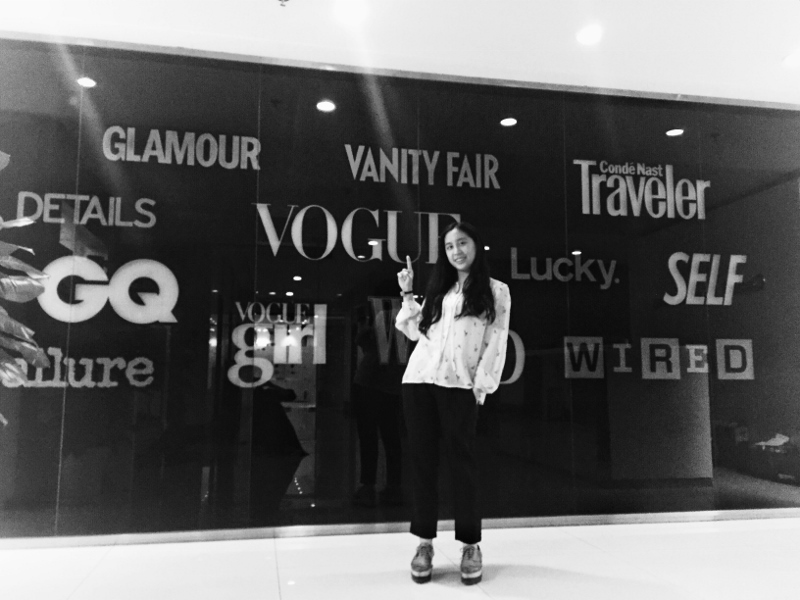謝沛樺在時尚雜誌《 VOGUE》實習圖片