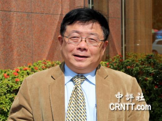 中山大學企管系教授、中山大學管理學院亞太產經研究中心主任李清潭。（中評社 高易伸攝）圖片
