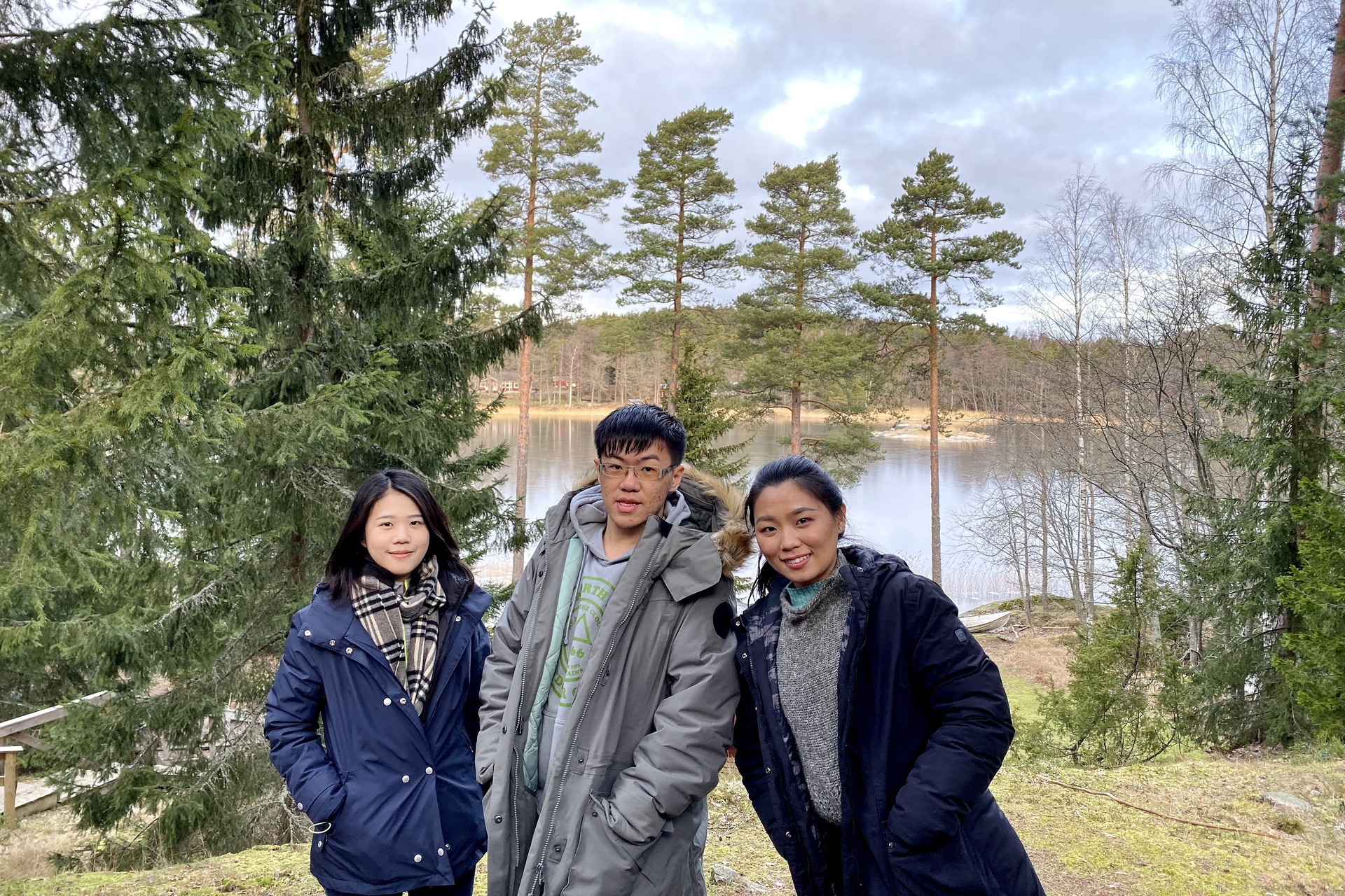 IBMBA學生(左起) Jean, Bruce,  Kelly圖片