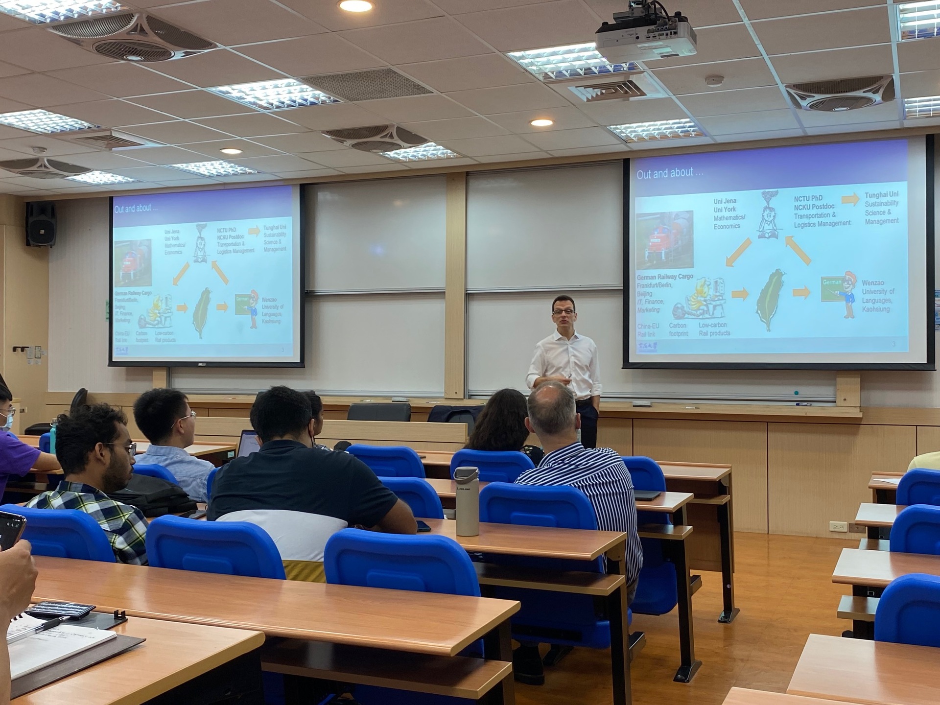 【GHRM MBA】《111-1_GHRM531》Thesis Writing Class - Journey from the Railways to Sustainable Transportation ResearchImage