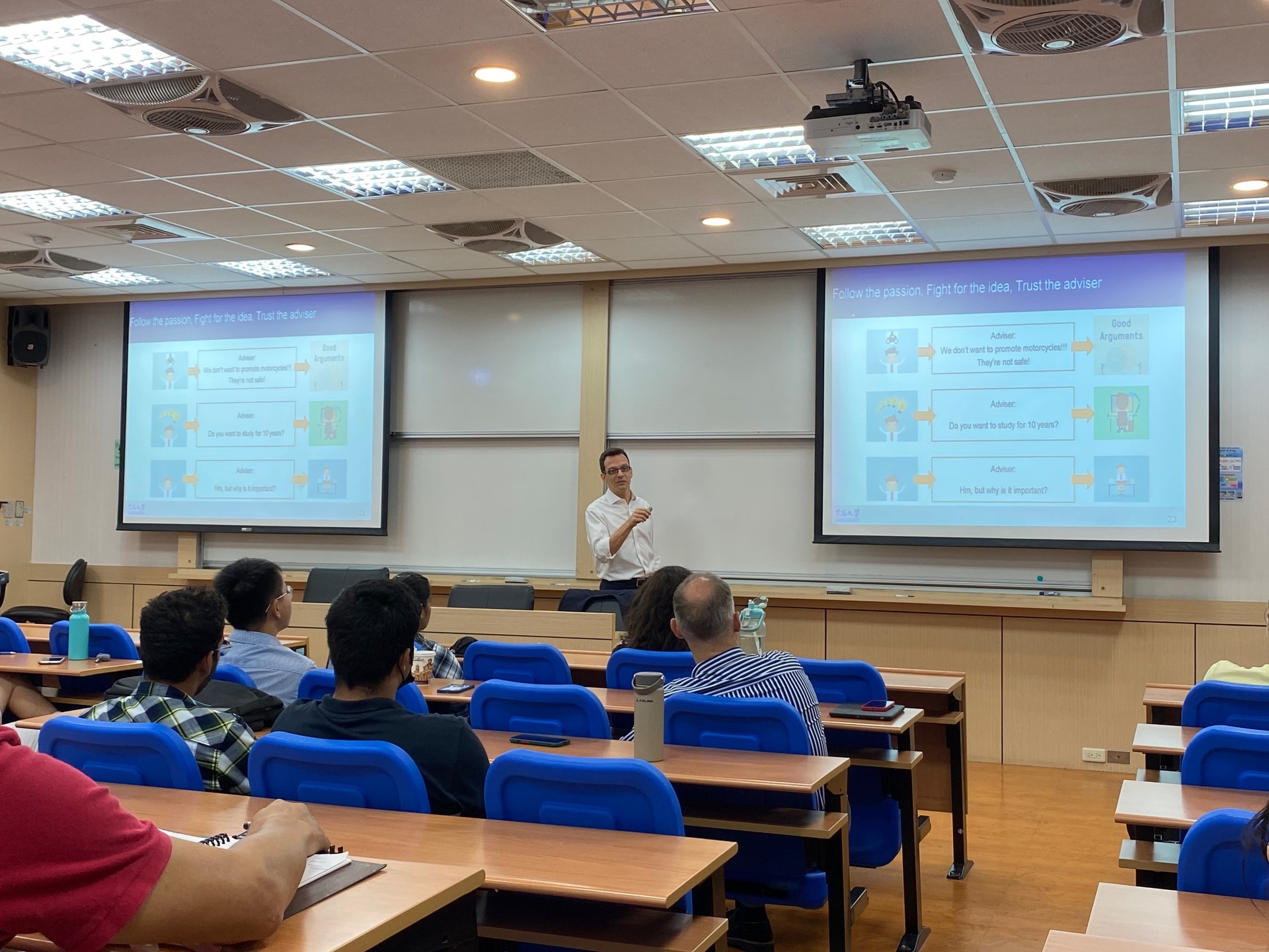【GHRM MBA】《111-1_GHRM531》Thesis Writing Class - Journey from the Railways to Sustainable Transportation ResearchImage