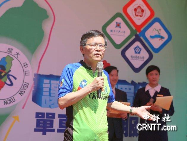 中山大學代理校長吳濟華。（中評社 林谷隆攝）圖片