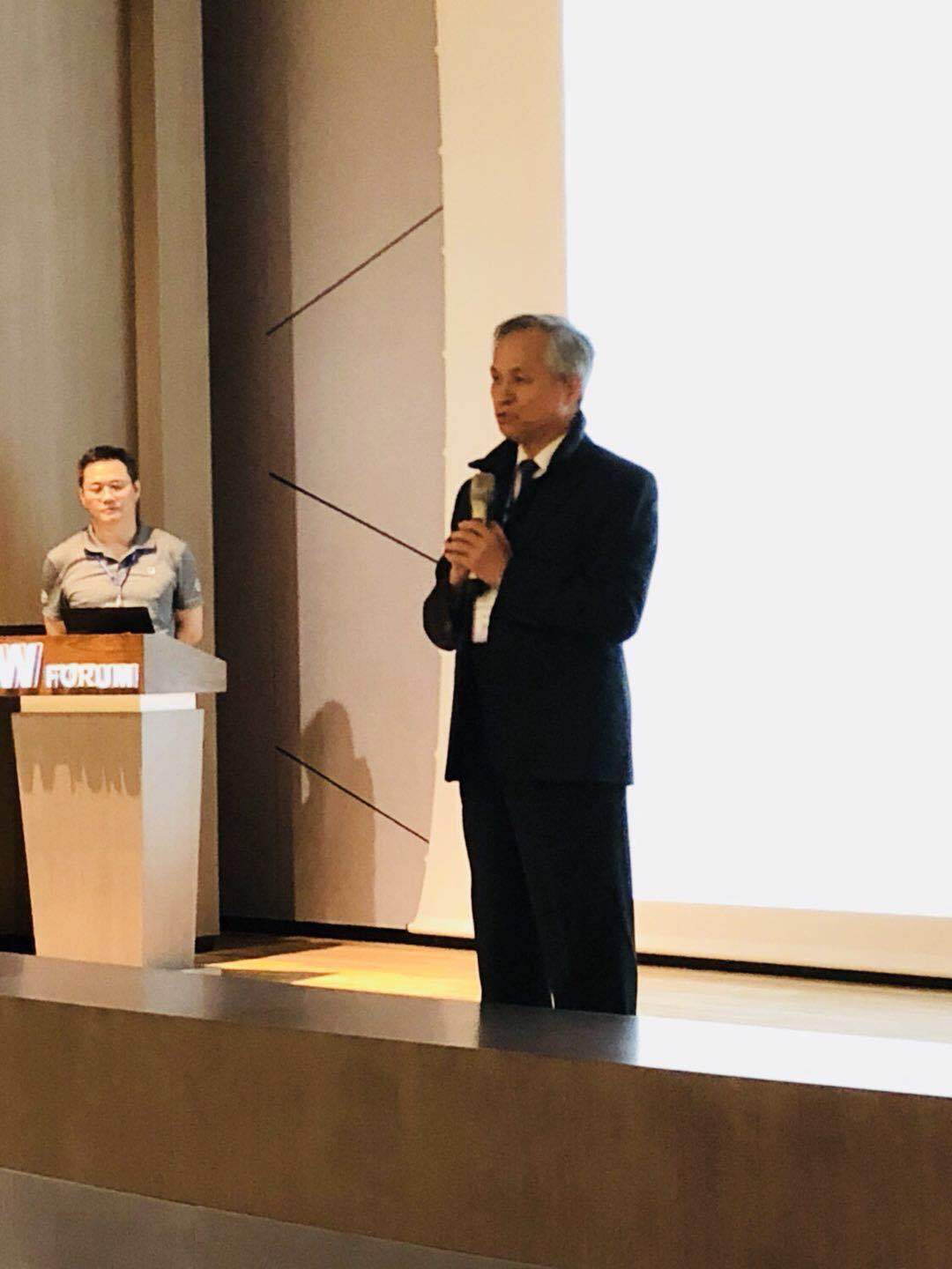 中山大學華東校友會柯元達會長致詞圖片