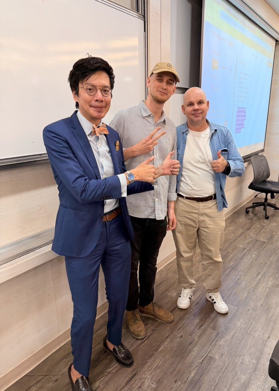 Special thanks are extended to Simon Chang for sharing his expertise, and to Professor Ryan Brading for organizing and facilitating this meaningful learning experience.Image