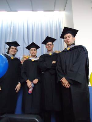 Christopher Clausen(second from right)Image