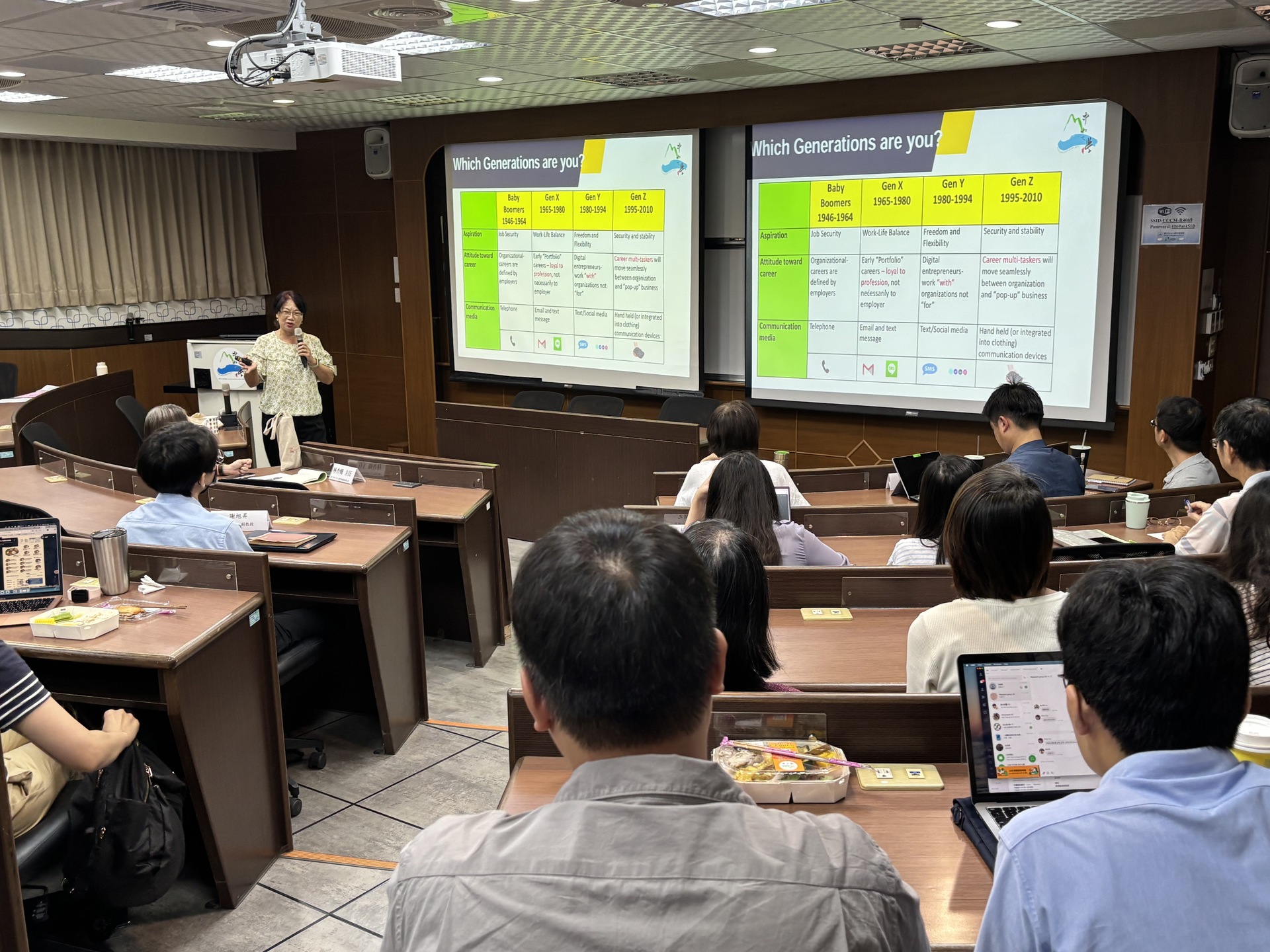 Session 1: Prof. Shu-Chuan Yeh and Prof. Jim C. Huang, Department of Business ManagementImage