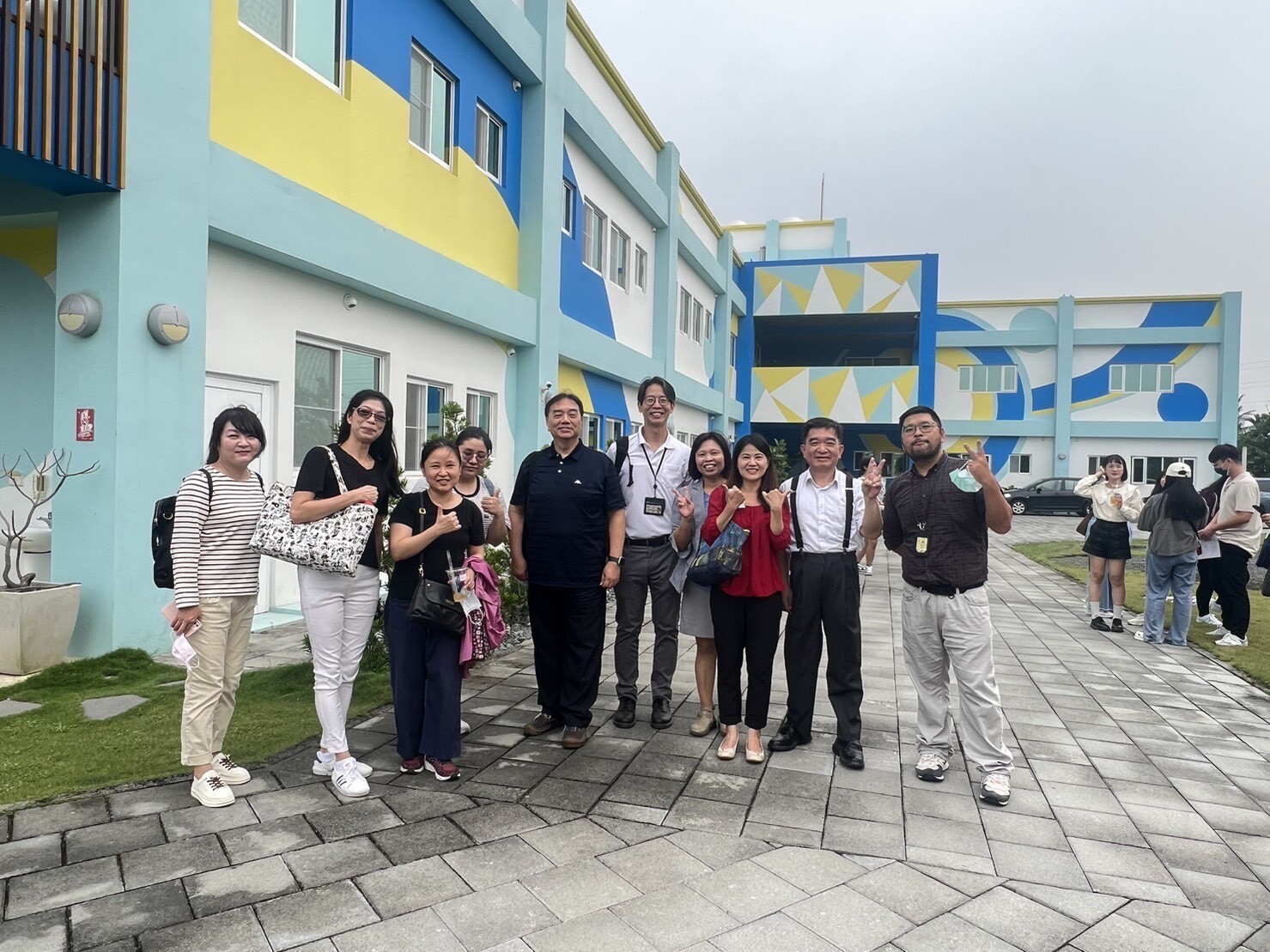 學生到高雄旗津醫院實地體驗長照推廣與應用圖片