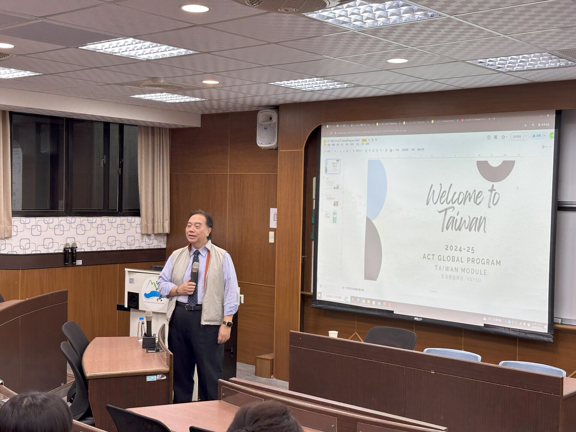 Director Ying-Chun Li Inspires ACT Students
