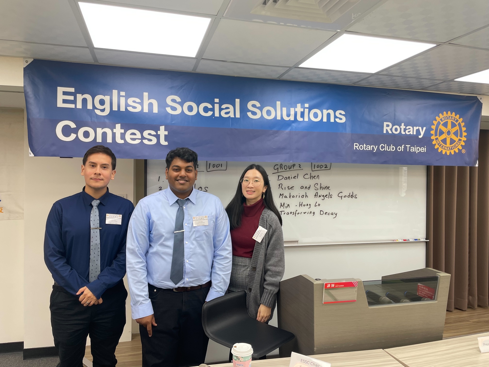 [IBMBA] IBMBA Year One Students Advance to Finals in English Social Solution Contest in TaipeiImage